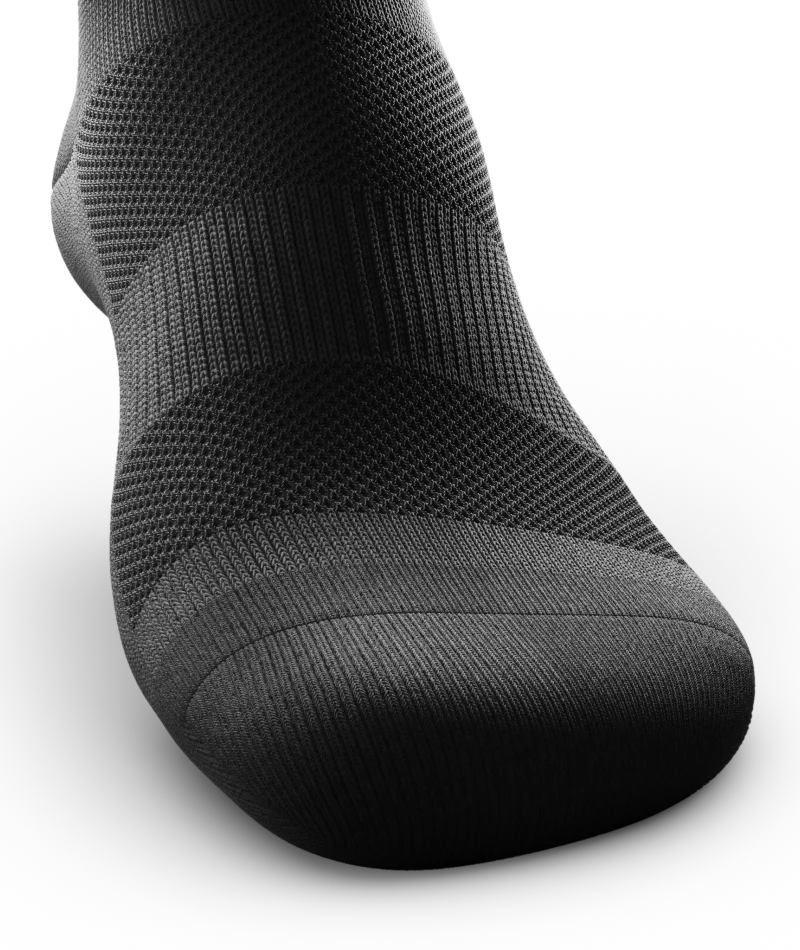 Flagship Black Athletic Crew Socks - Image 5